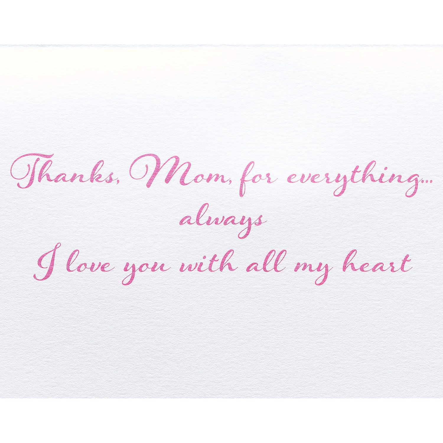 Mothers Day Card For Mom (With All My Heart)