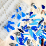 Resin Earring Molds, 41 Paired Shapes Stud Earring Silicone Molds For Epoxy Resin Casting, Rectangle Oval Cabochon Teardrop Gem Pendant Mold For Diy Jewelry Necklace, Dangle Drop Earrings Keychain