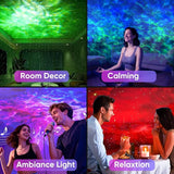 Astronaut Galaxy Star Projector Light Aurora LED Night Lamp with Timer Remote App Control