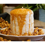 Caramel Corn Hearth Pillar Candle