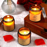 20 Pcs Jars Scented Soy Candles, Thank You Gifts For Employee, 3.5 Oz Thank You Candles, Scented Inspirational Candle Gift, Employees Presents Candle Scented Candles For Secretaries Women Men