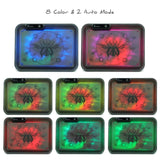 Led Tray Set, 10-Pack Kit Light Up Tray Accessories, Neon Lighting Tray Kit All In One For Men Women Dad Bro, Black, Beetle'S Universe