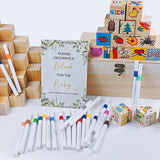 78 Pcs Funny Baby Shower Games Sign Kit, Funniest Baby Shower Games Ever, Unique Baby Shower Ideas Activities For Guests, Suitable For Boy And Girls
