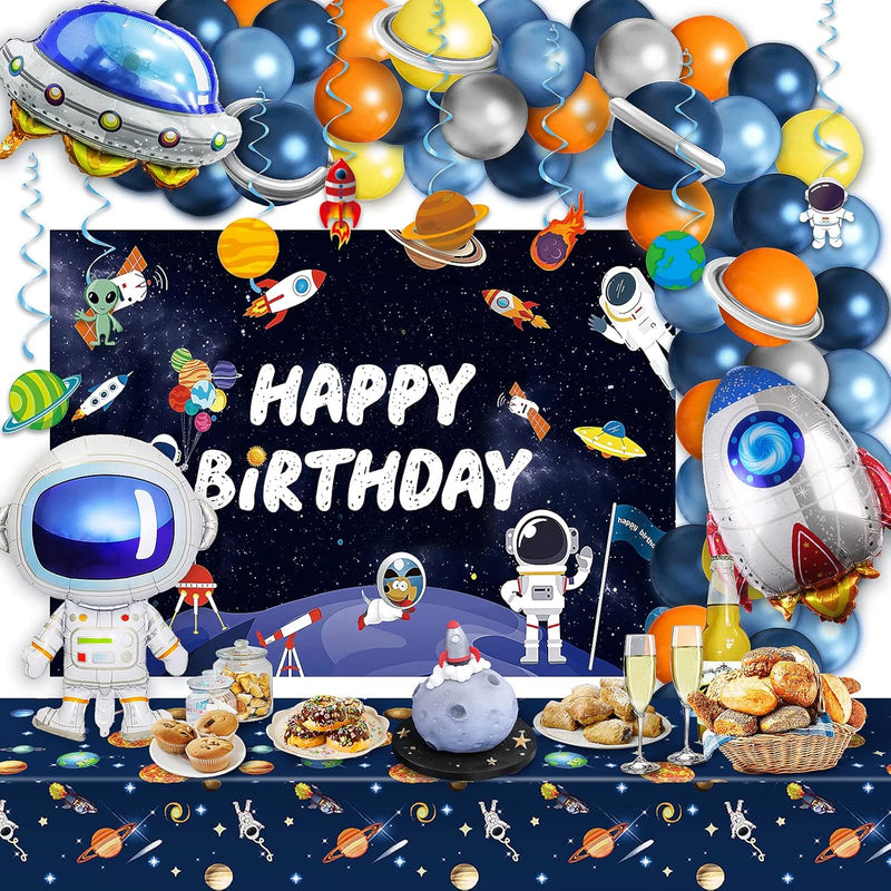 Outer Space Birthday Decorations, Space Themed Party Supplies, Include