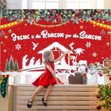 Christmas Nativity Decoration Christmas Backdrop Banner Jesus Is The Reason For The Season Party Photography Background Xmas Birth Of Jesus Decor For Christmas Winter Party Supplies, 72.8 X 43.3 Inch