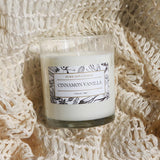 Non Toxic Candle - Soy Cinnamon Vanilla Scent, Highly Scented Spring Candle For Home, New Home Gift, Luxury Scents