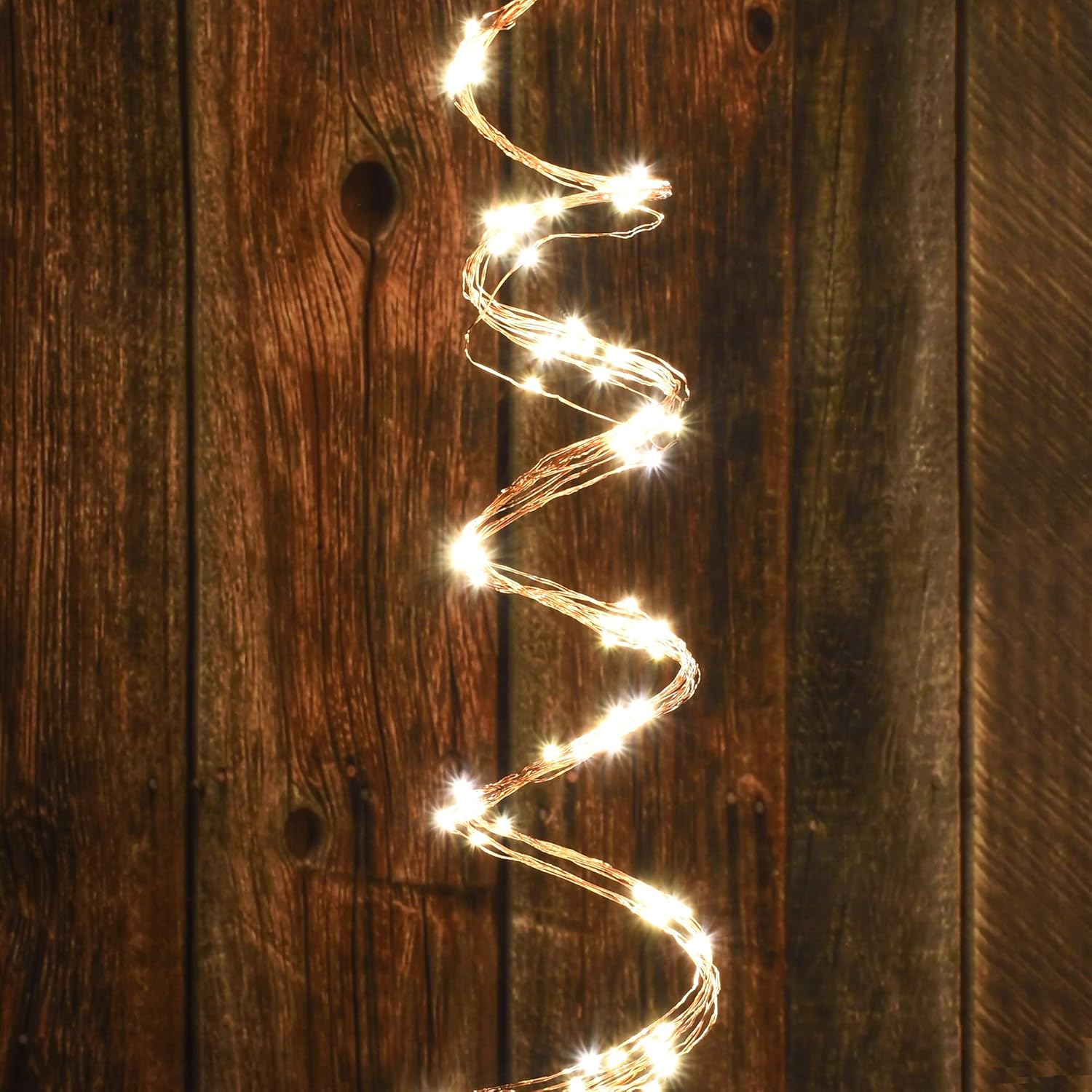 Electric Multi Strand Led Fairy String Lights - Copper