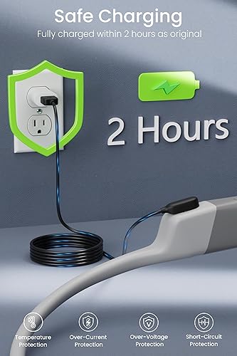 Magnetic USB Charging Cable for SHOKZ OpenRun OpenComm Aeropex Headphones