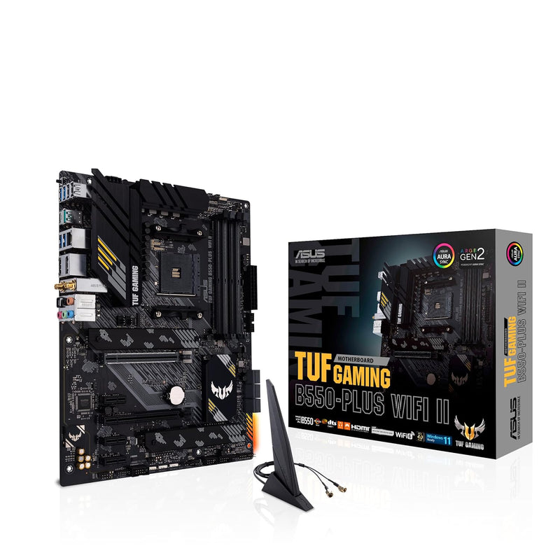 ASUS TUF Gaming B550-PLUS WiFi II AMD AM4 (3rd Gen Ryzen™) ATX Gaming Motherbo