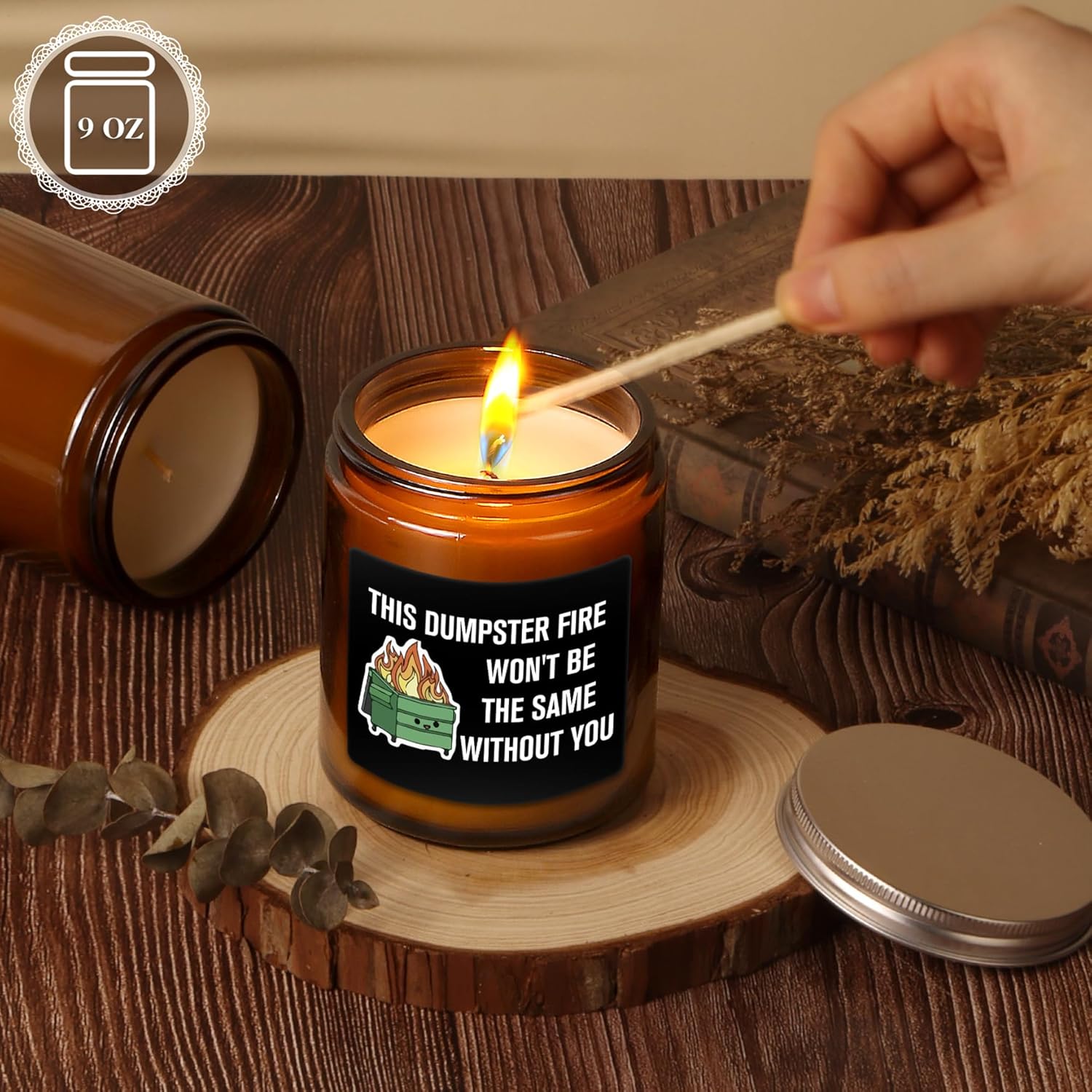 Funny Gift For Friend Leaving Job Goodbye Retirement Gifts For Coworker Leaving Unique Candle Gift Boss Farewell New Job Moving