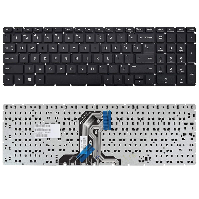 Replacement Keyboard Compatible With Hp 15-Ac 15-Af 15-Ay 15-Ba 15-Bg 15-Bn 17