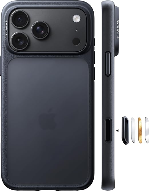 Shockproof Black Case for iPhone 18 Pro 2026 Edition 4X Military Grade Protection Cover