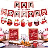 Pre-Strung Hot Cocoa Bar Decorations Hot Cocoa Bar Party Supplies