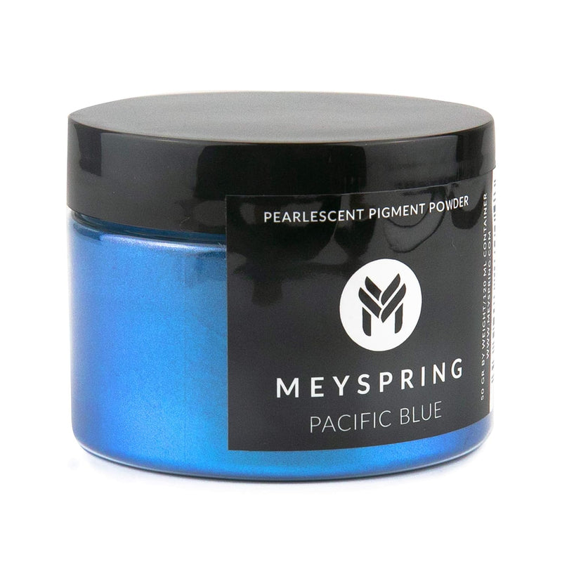 Pacific Blue Epoxy Resin Color Pigment - 50 Grams - Great For Resin Art, Epoxy