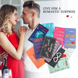 120 Pieces Love Notes For Him Her Romantic Lunch Box Notes Mini Valentine'S Day Cards Inspirational Design 2 X 3.5 Inch For Husband Wife Adults Beloved Ones, 30 Styles