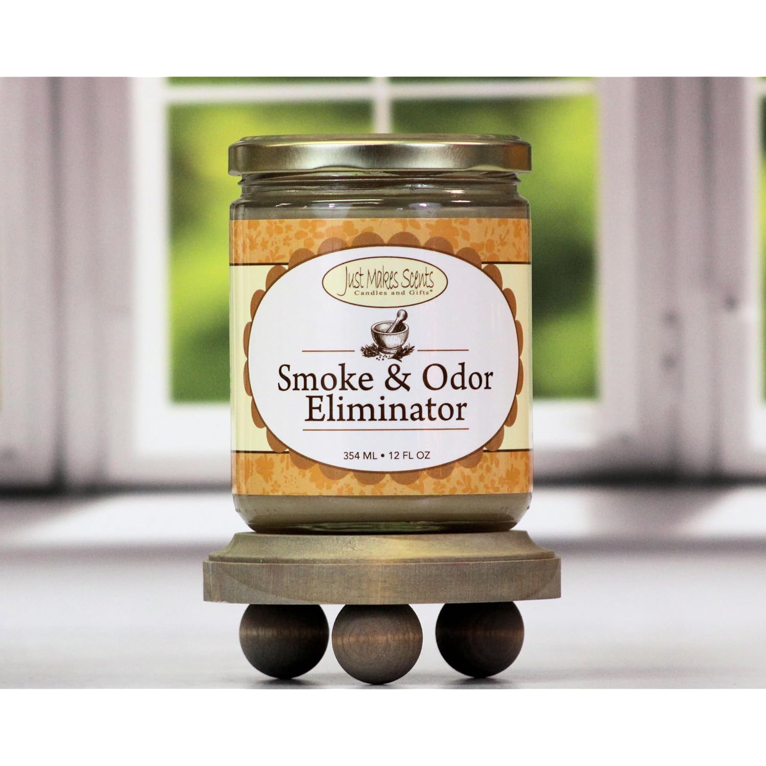 Smoke And Odor Eliminator Candle - Original Scent - Blended Soy Wax By (12 Oz)