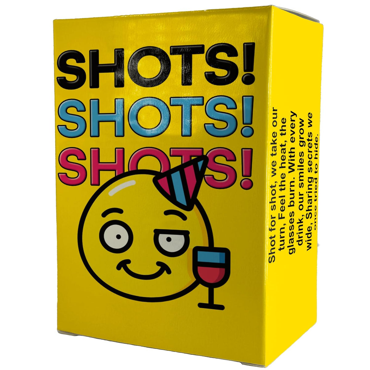 Shots Shots Shots Drinking Card Game – Fun Party Game For Adults, Easy-To-Play Drinking Games, Perfect For Game Nights, Bachelor - Bachelorette Parties, Birthdays, Or Holidays