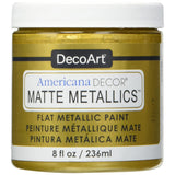 DecoArt Deco Art Americana Decor Matte 8OZ GoldCraft Paint, 8 Fl Oz (Pack of 1)