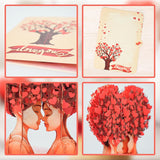Handmade 3D Popup Valentines Day Card For Wife, Girlfriend, Adults - Romantic Valentine Cards For Lgbtq, Lesbians, Gay - Unique Valentines Cards For Her - Perfect For Special Moments