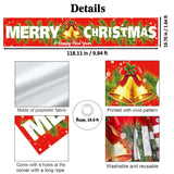 Merry Christmas Happy New Year 2026 Banner, Xmas Holidays Joy Christmas Yard Decorations Outdoor Indoor, Xmas Yard Sign