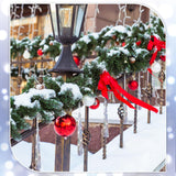 12 Pcs Christmas Tree Tinsel Tassel Ornament Metallic Icicles Tinsel Christmas Decorations Foil Fringe For Xmas Holiday Birthday Anniversary Engagement Party Supplies(Iridescent)