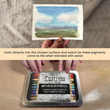 Tim Holtz Distress Watercolor Pencil 12pc Set 6 TDH83603