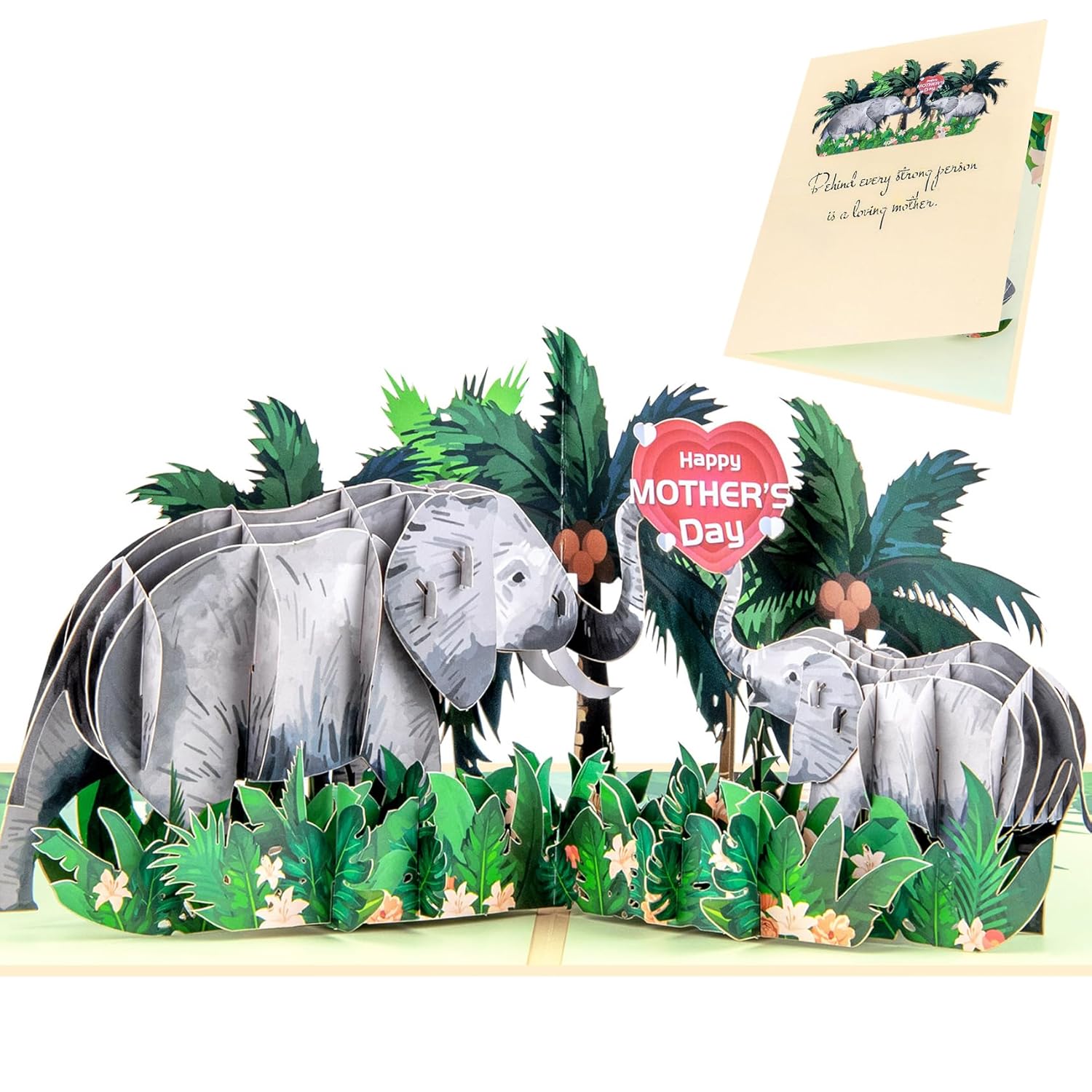 Mother'S Day Pop Up Card, 3D Pop Up Greeting Cards,Mother'S Day Card With Envelopes, Pop Up Cards For Mom