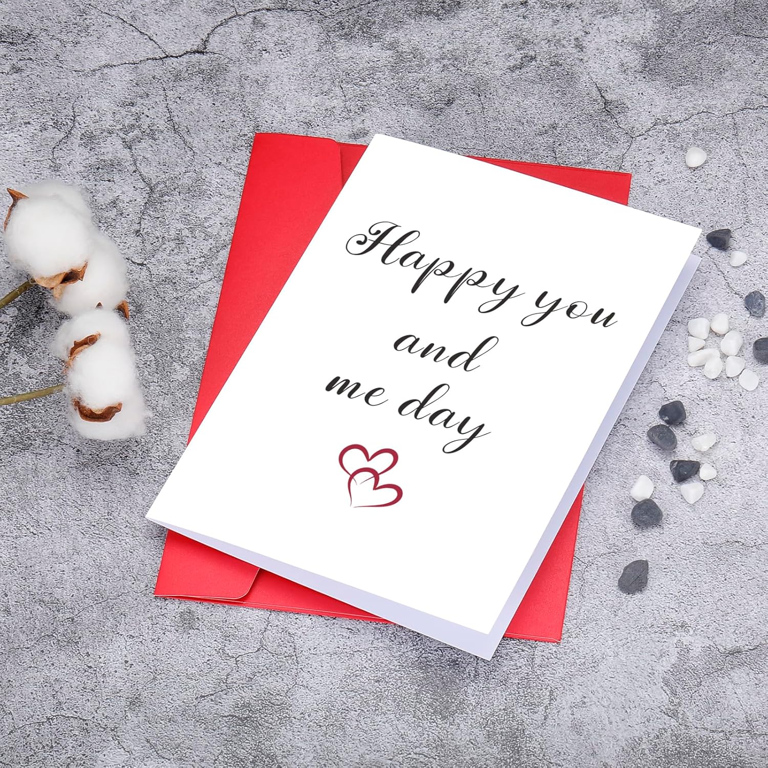 Valentines Day Card For Him Her, Anniversary Card For Women Men, Paper Anniversary Wedding Gifts For Husband Wife Card For Girlfriend Birthday Couple Gift National Boyfriend Day Sweetest Day Christmas