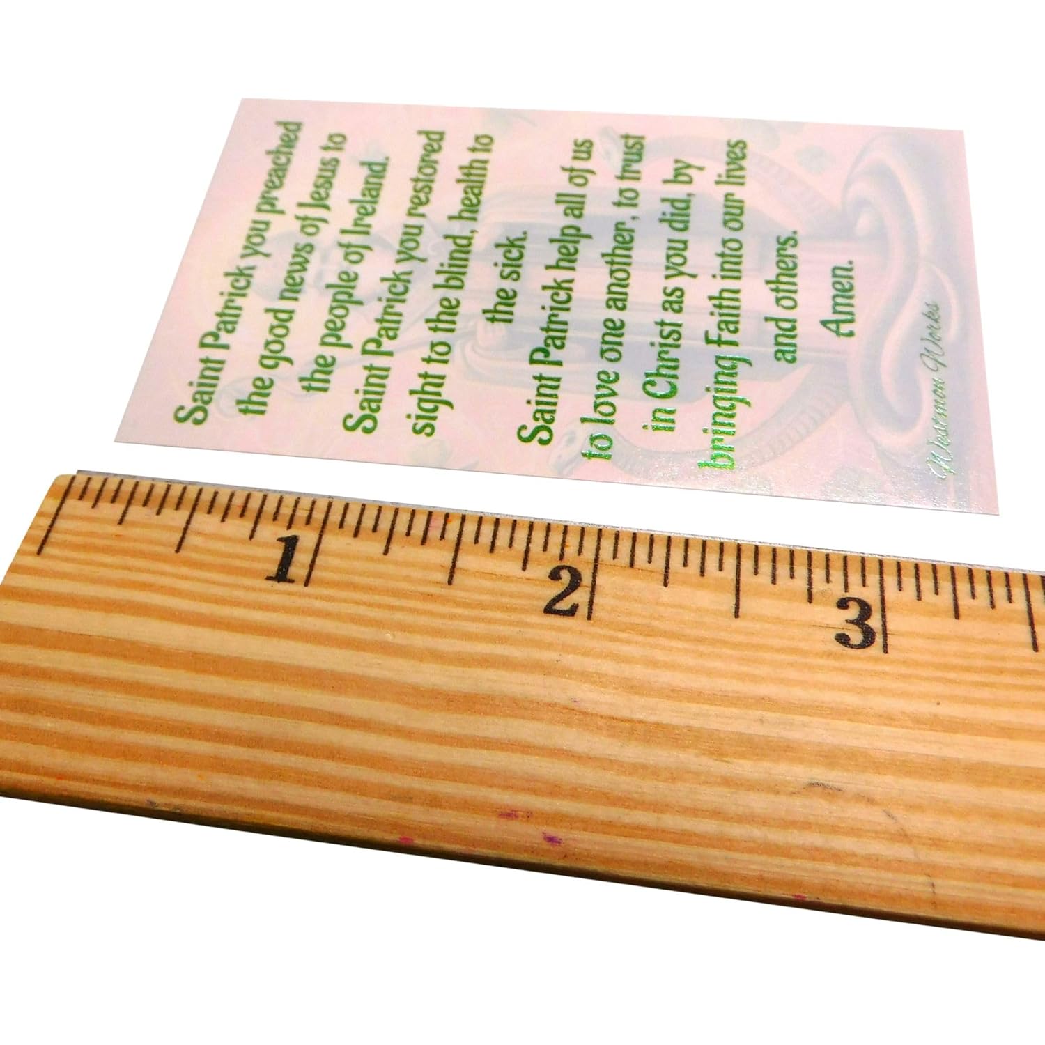 St Patrick Holy Card Set Patron Saint Of Ireland Prayer Pack Made In The Usa, Set Of 10