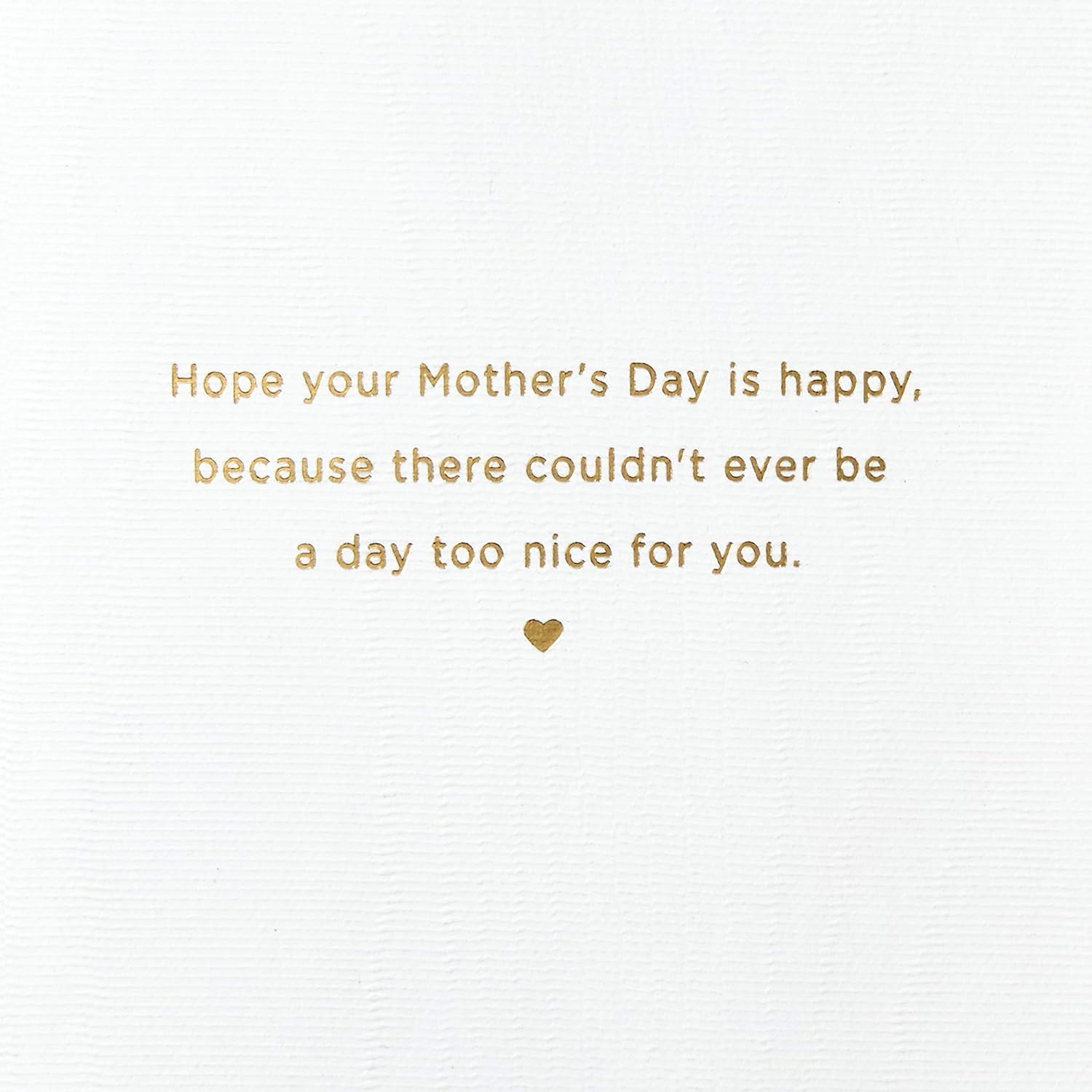 Hallmark Signature Mothers Day Card (You Are My Sunshine Wood Lettering) (799MBC1007)