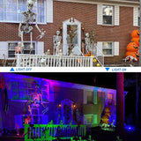 2 Pack 50W LED Black Light with Switch US Plug UV Glow Party Light for Neon Halloween Painting Decor