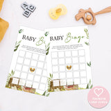 Storybook Baby Bingo Game, Baby Shower Game, Pack Of 30 Game Cards, Gender Neutral Boy Or Girl, Fun Baby Game And Activity - Fa56