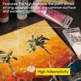 Acrylic Paint Viridian Hue: Bundled With Titanium White Color - 100Ml/3.38Oz X 2 Bulk Heavy Body Acrylic Paint Tubes For Art Craft Painting