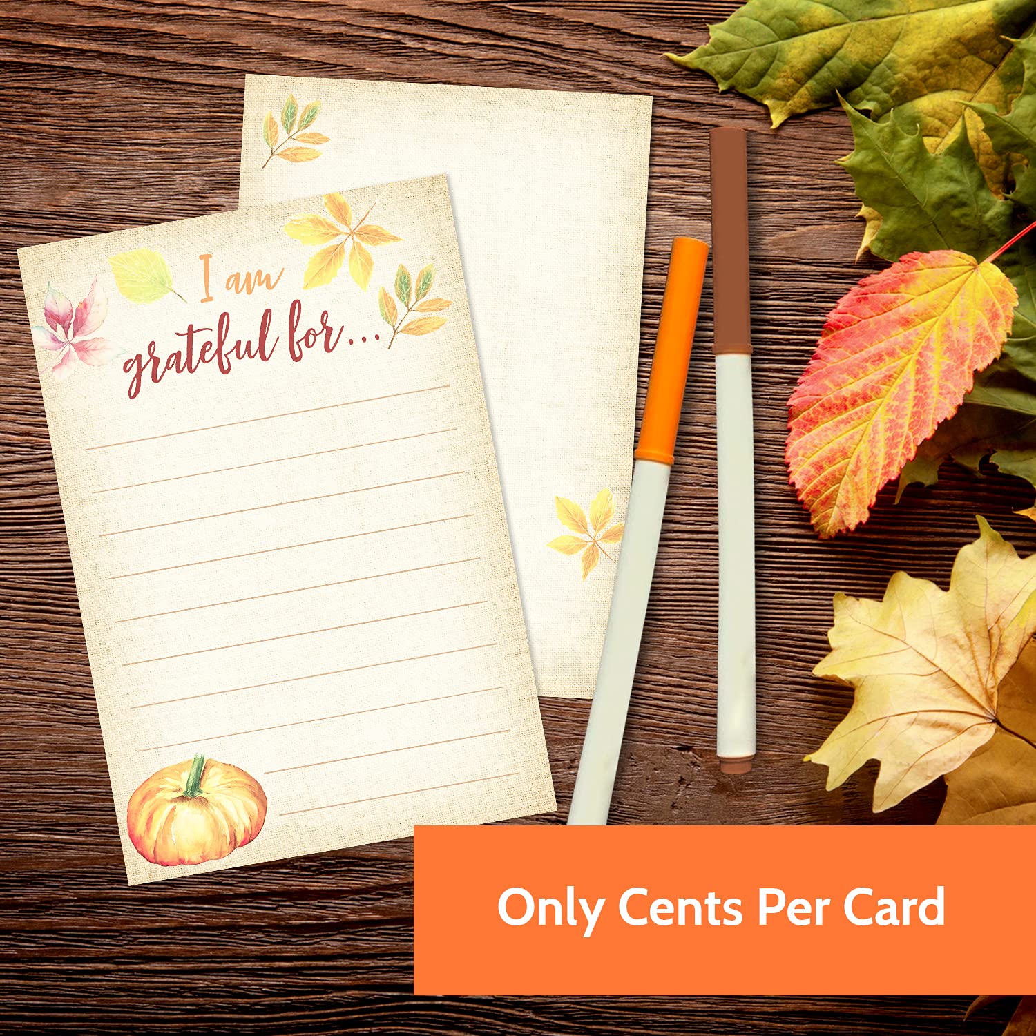 40 Thanksgiving Game Gratitude Cards - Name And Table Place Cards - Family Activity For Everyone
