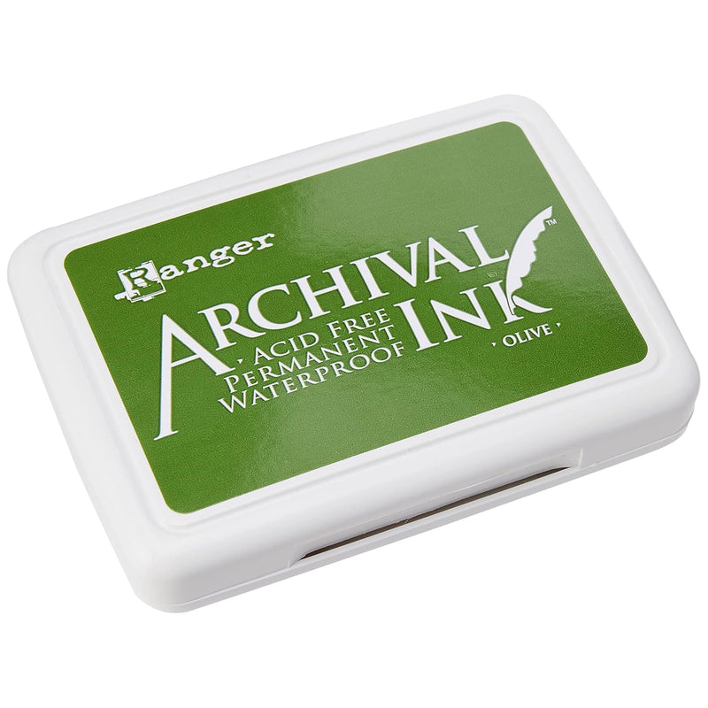 Ranger Archival Ink Pad #0, Olive