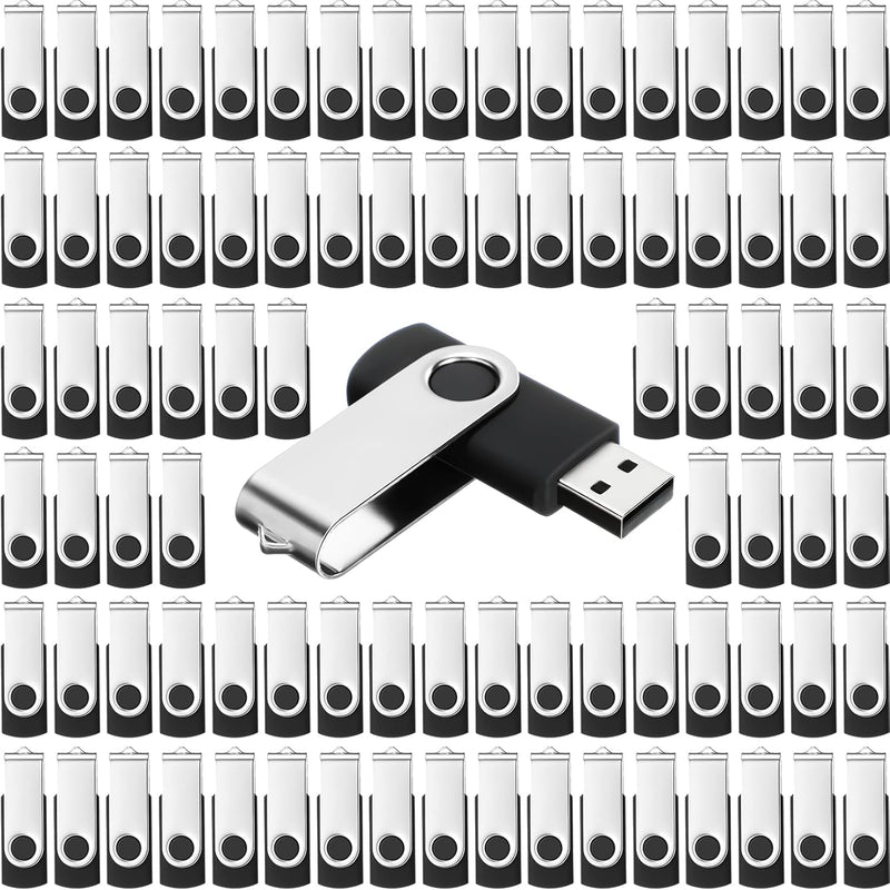 100 Pack Usb Flash Drives Bulk 2.0 Usb Thumb Drives Memory Jump Drive With Led