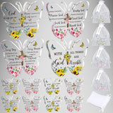 12 Set Acrylic Christian Gifts For Women Mother'S Day Inspirational Gifts With Bible Verse Include 12 Butterfly Paperweight 12 Bags 12 Thank You Cards Scripture Religious Gift For Mother Women