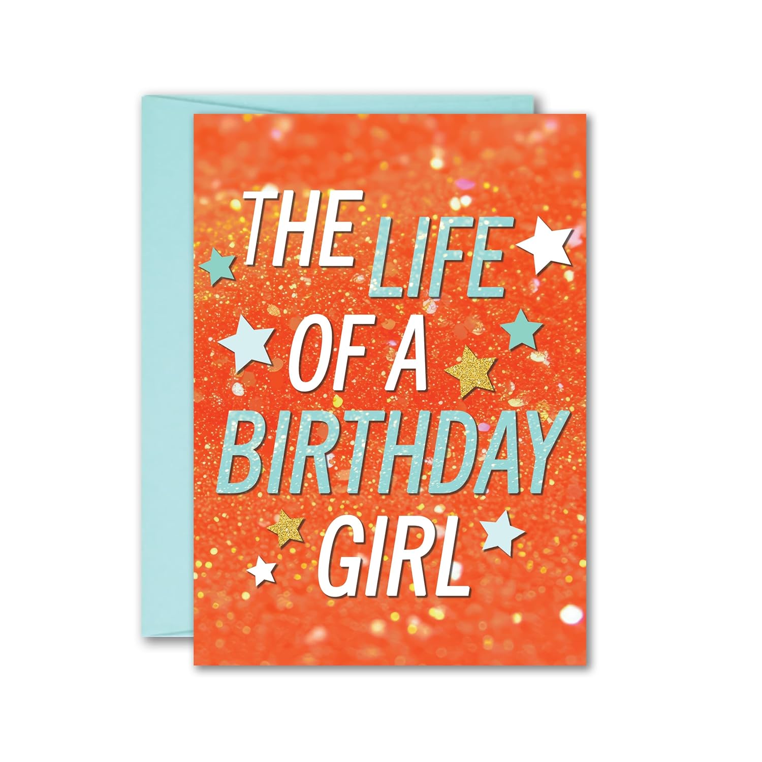 Taylor The Life Of A Birthday Girl Card The Life Of A Showgirl Greeting Card 5X7 Inch W/Envelope (Birthday)