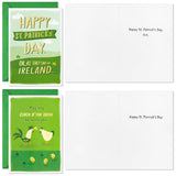Hallmark Funny St. Patrick's Day Card Assortment (16 Cards with Envelopes) for Friends and Family