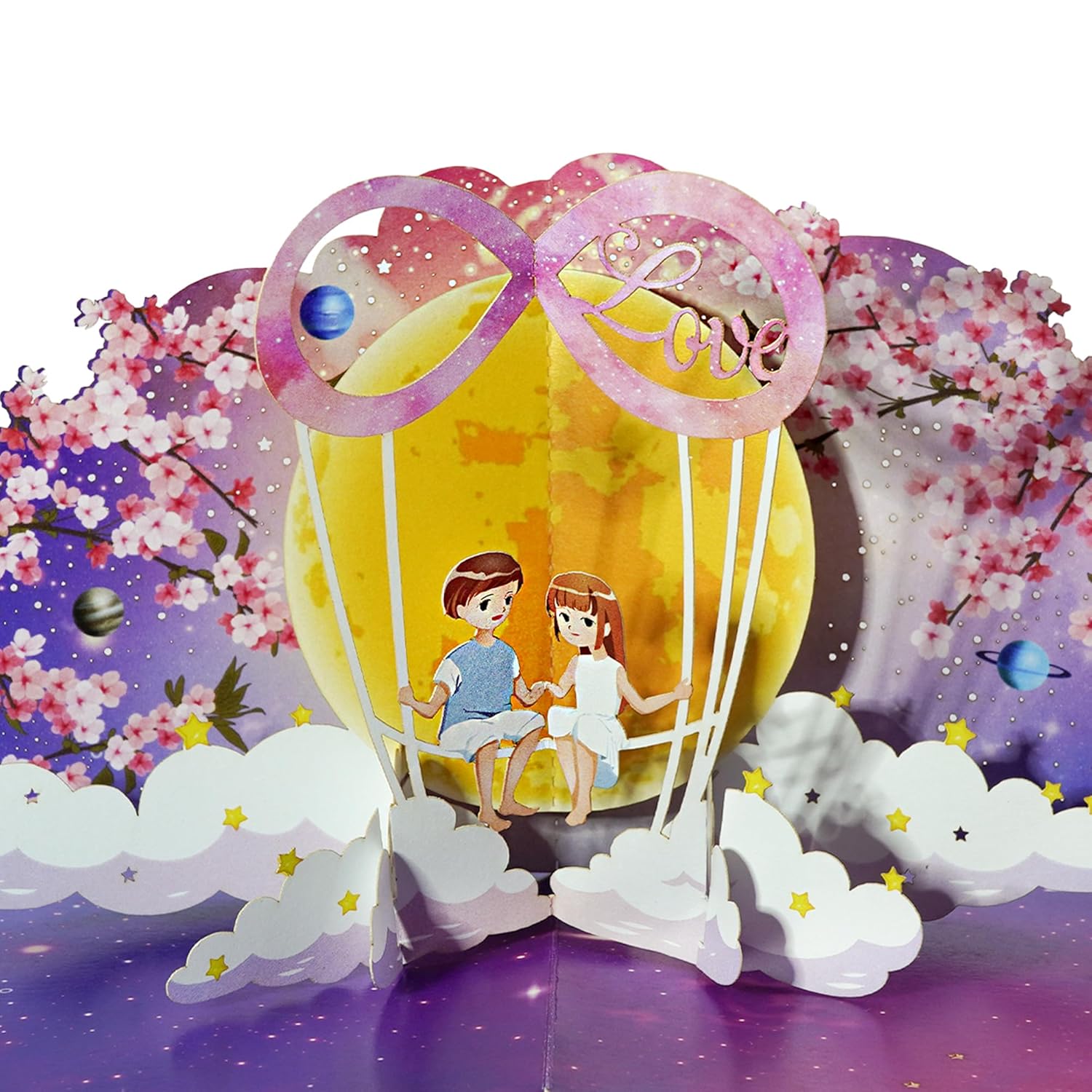 Eternal Love Pop Up Card Mesmerizing Valentine'S Day, Anniversary, Wedding Design