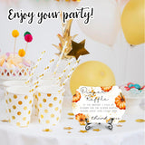 Autumn Diaper Party Game Set,Pumpkin,50 Pcs Diaper Raffle Tickets, 1 Wooden Sign & 1 Iron Stand, Gender Neutral Baby Shower Game Kit For Boys & Girl, Newborn Baby, Party Favor & Supplies - B03
