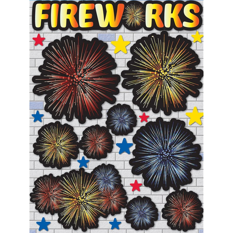 Real Magic Fireworks 3-Dimensional Sticker