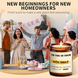 House Warming Gifts New Home, Perfect Housewarming Gifts - Sweet Orange Scented Candle - 7Oz New Home Soy Candles For Women, Men, Couple, Friend - New Homeowner Gift Ideas Presents For Home Buyers