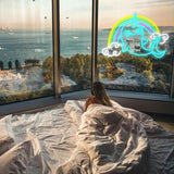 Rainbow Narwhal Neon Sign Dimmable LED Cloud Wall Light for Bedroom Dorm Party Decor