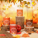 Valentine'S Day Gifts For Women Men, Winter Scented Candle Set – 36Oz (4×9Oz) Soy Candles With Cozy & Warm Seasonal Scents Of Pumpkin Spice/Cinnamon Clove/Apple Pie/Hello Fall