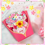 Mothers Day Card Pop Up, Happy Mother’S Day 3D Greeting Cards, Mother’S Day Floral Pop Up Card For Mother’S Day Gift Surprise, Mothers Day Favors 3D Gift Card For Women Wife Grandma Mom