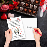 Valentine'S Day Card For Him Her, Romantic Greeting Card For Boyfriend, Wife, Anniversary, Birthday, Love Card