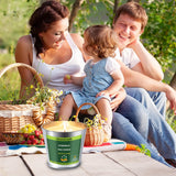 Citronella Candles Outdoor, 6 Oz Pack Of 4 128 Hours Burning, Citronella Candles Set Outside For Party Hiking Camping Patio Bbq Deck Lanai Garden Yard Home Balcony