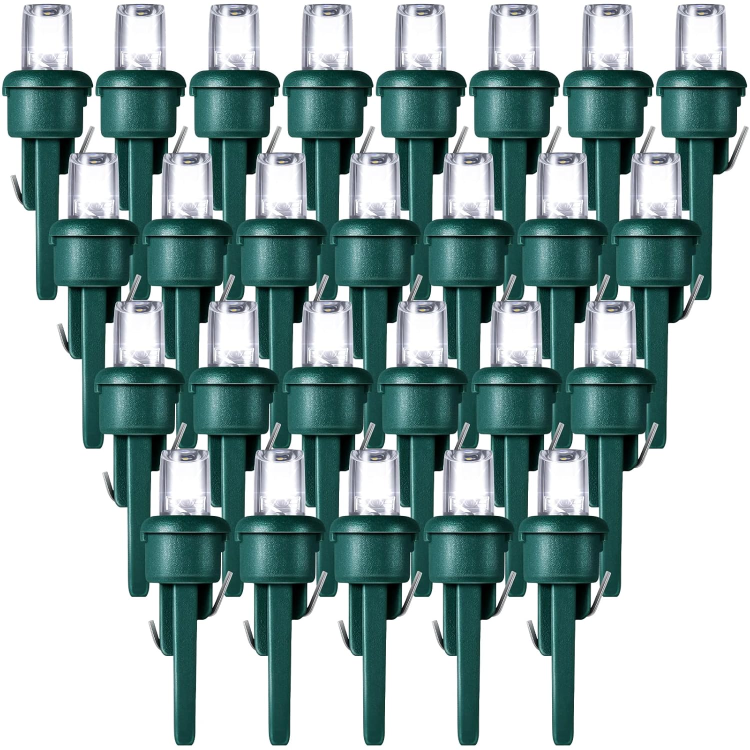 48 Count 5 Mm Led Halloween Replacement Bulbs Bulk Wide Angle Christmas Light Xmas Tree String Replacement Festival Ligh