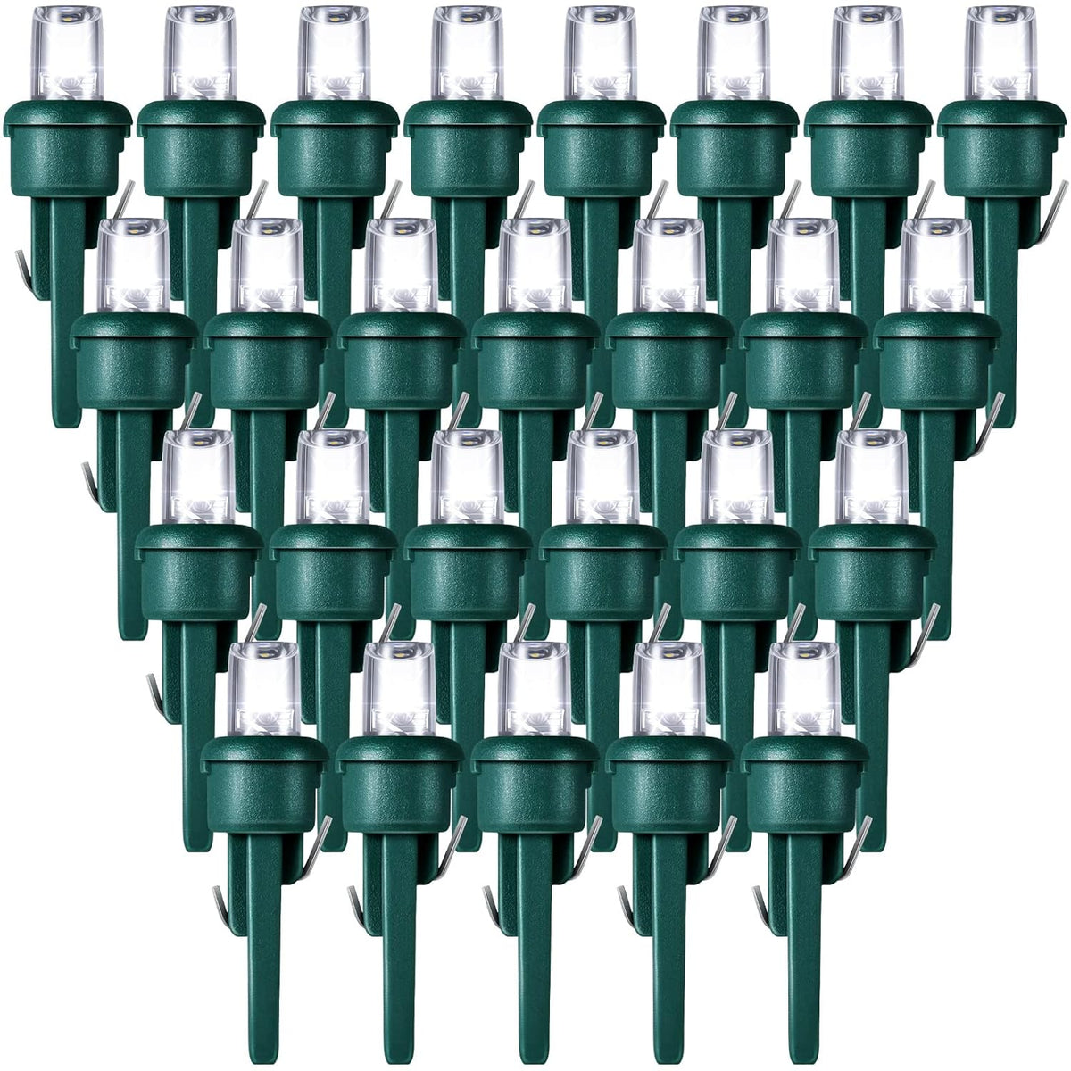 48 Count 5 Mm Led Halloween Replacement Bulbs Bulk Wide Angle Christmas Light Xmas Tree String Replacement Festival Ligh